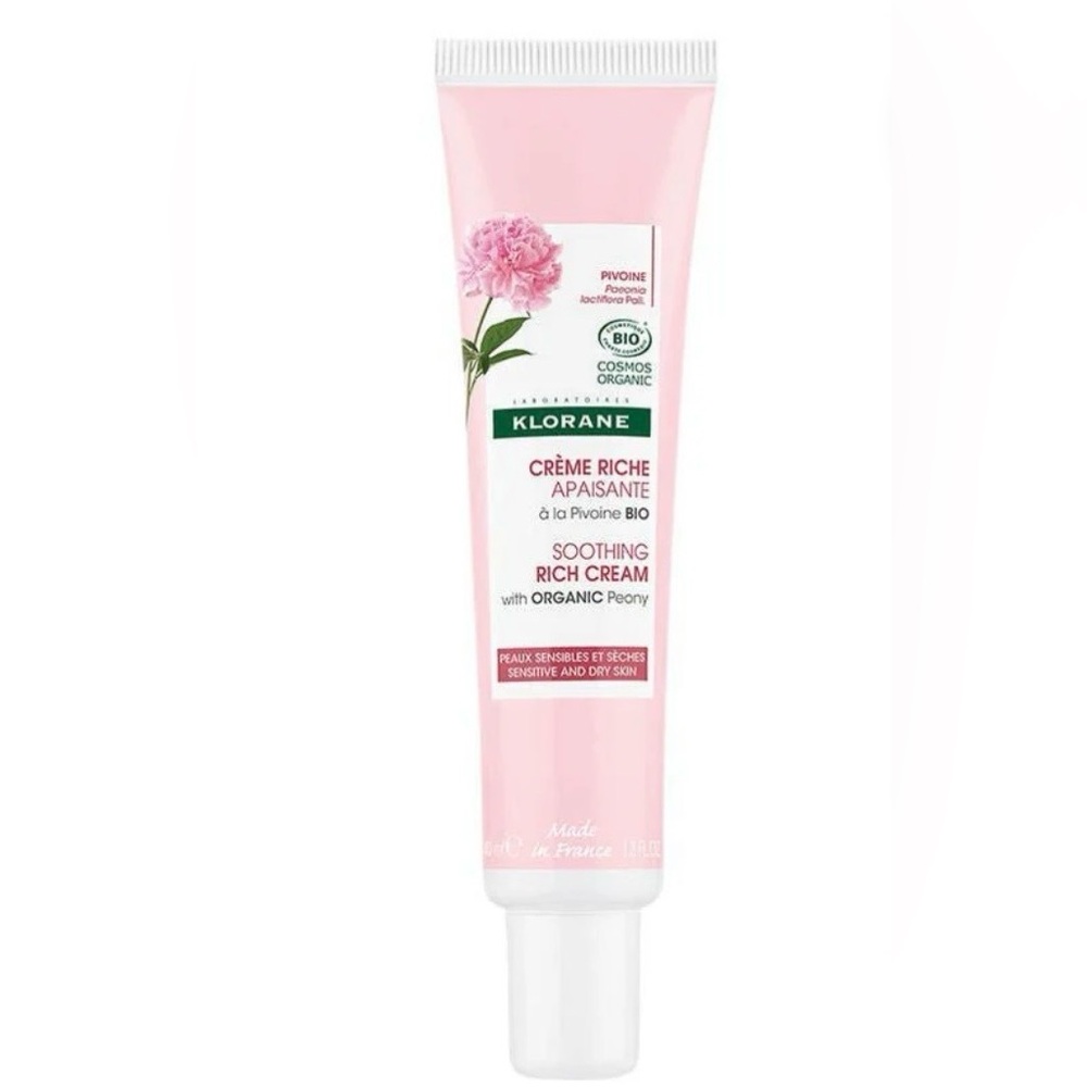 Klorane French Soothing Rich Cream with Organic Peony